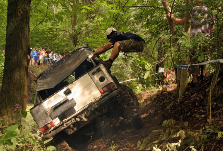 off road zabawa po osie