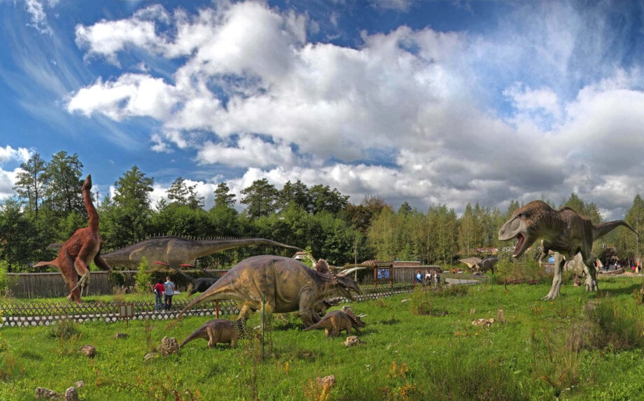 jurapark bałtów dinozaury w juraparku w Bałtowie