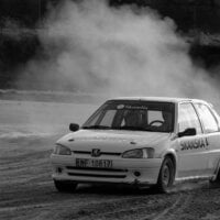 Rajdowy przejazd samochodem Peugoot 106