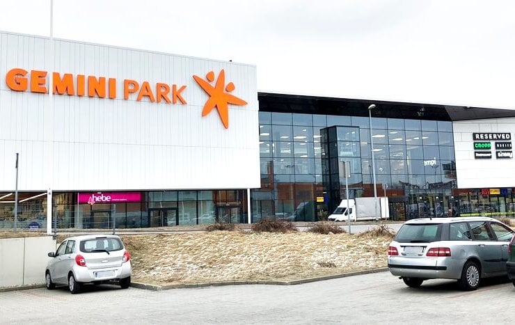 centrum handlowe gemini park widok z zewnątrz