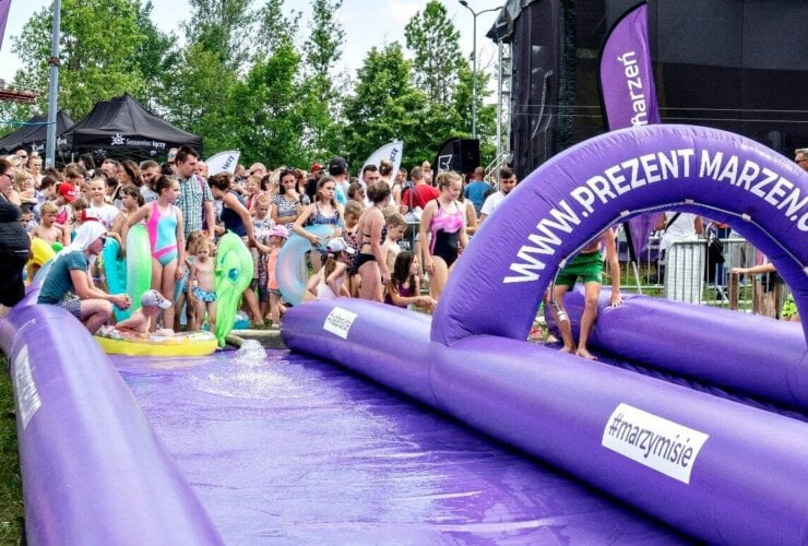 tydzień dziecka sosnowiec 2018 finał z water slide prezentmarzeń