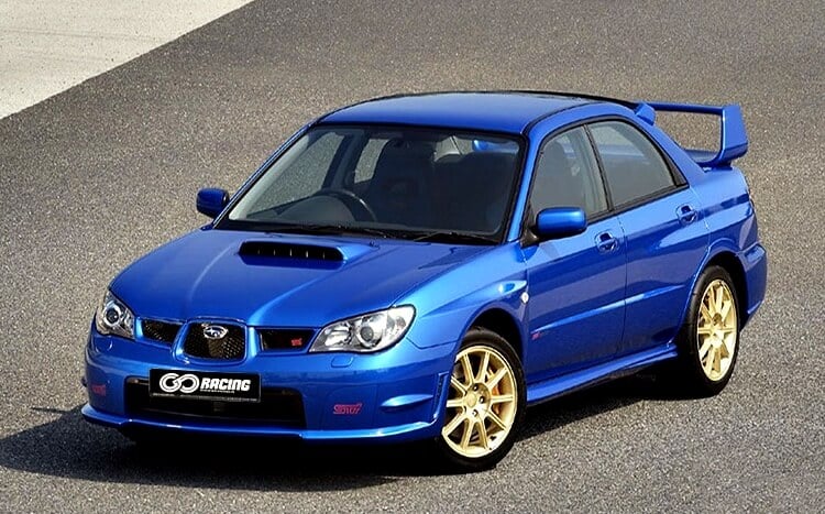jazda subaru impreza wrx sti