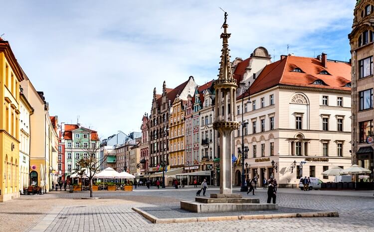 rynek we Wrocławiu
