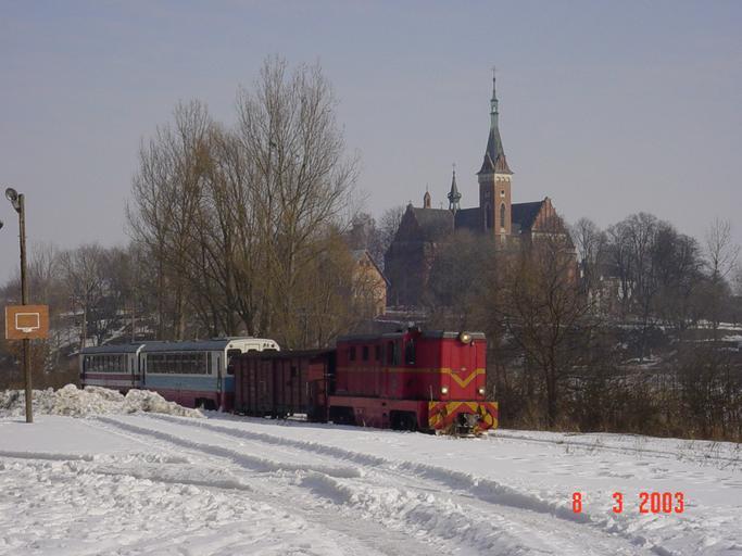 kolej wąskotorowa w Bieszczadach