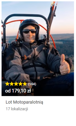 Lot motoparalotnią