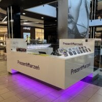Wyspa handlowa Prezentmarzeń w galerii Alfa w Białymstoku