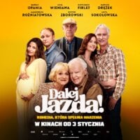 Plakat z premierą filmu Dalej Jazda
