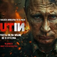 Plakat z premierą kinowa filmu "Putin"