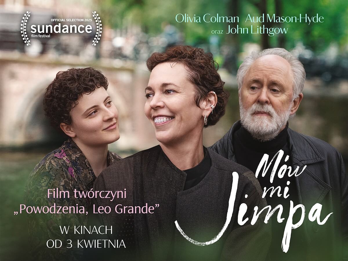 Plakat z premierą filmową