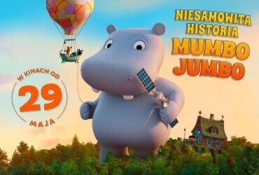 Plakat z premierą filmową