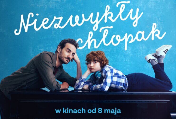 Plakat z premierą filmową