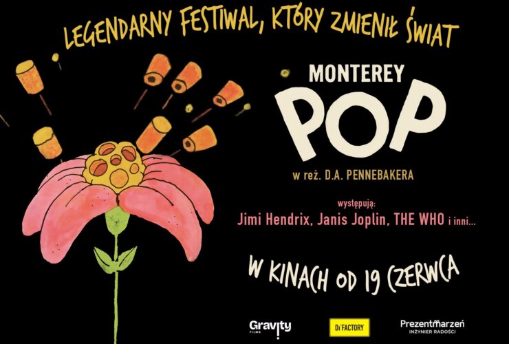 Plakat z premierą filmową