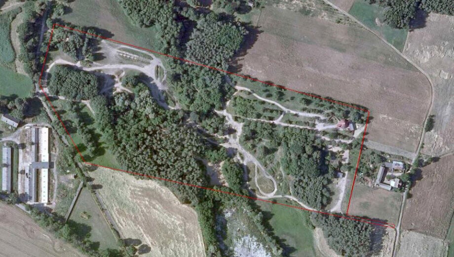 Tor z lotu ptaka w Autodrom 4x4