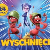 Plakat z premierą filmową