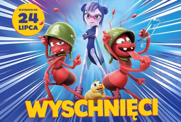 Plakat z premierą filmową