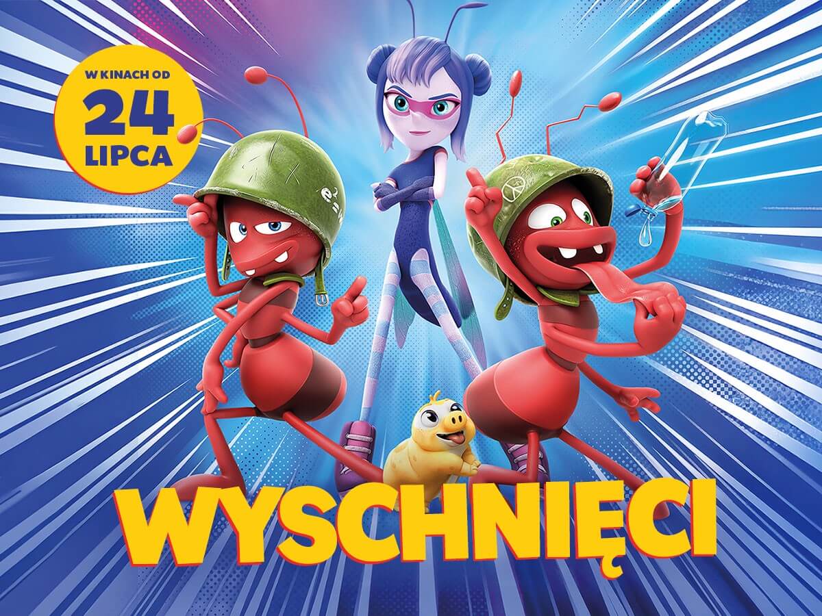 Plakat z premierą filmową